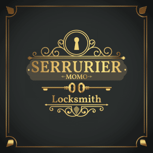 Momo locksmith logo